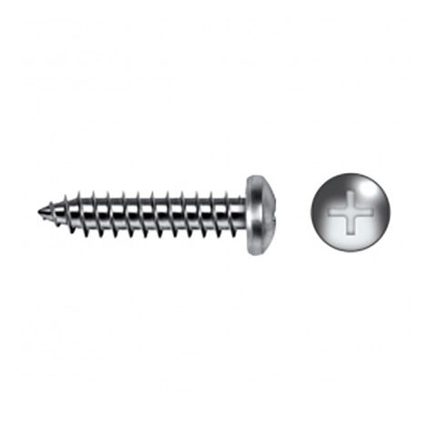 Tornillo R.chapa Ph Zn Din7981 2,2x6,5 Mm