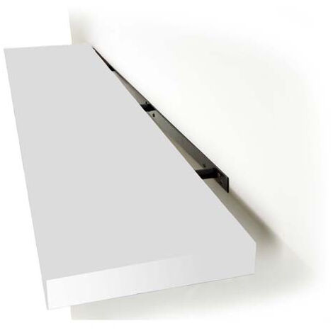 Balda Pared Blanca Oculta 100x24x4cm