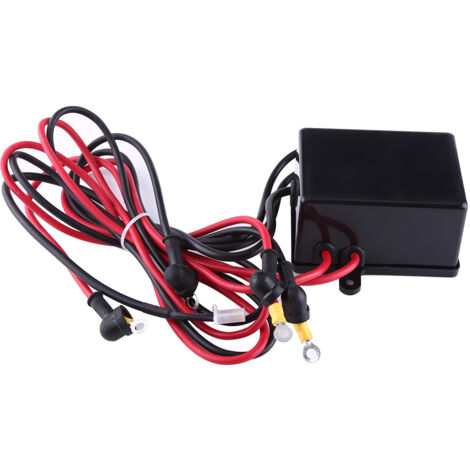 Eosnow Cabrestante eléctrico Oversea de 4000lb, 12V, 15m, cabrestante de Cable de acero para coche, Quad, bicicleta, Auto, ATV, remolque