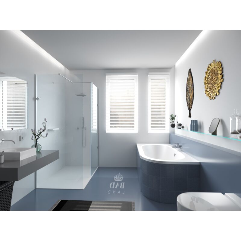 Eckbadewanne Komplett Set: Ihr luxuriöses Badezimmer-Upgrade () Eckbadewanne Komplett Set: Ihr luxuriöses Badezimmer-Upgrade