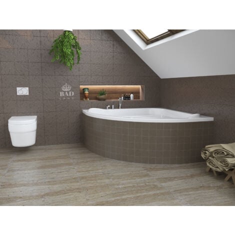 Eckbadewanne 140x140 Komplettset: Ihr luxuriöses Badeerlebnis