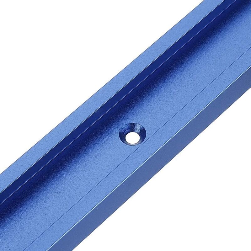 Rail à Rainure En T En Aluminium 800mm - Pour Scie à Table Et Défonceuse - Réglage Précis Pour Travail Du Bois
