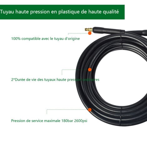 6m Interface Type A Karcher K2-K7 tuyau de sortie d'eau haute pression tuyau d'eau de machine à laver de voiture tuyau antidéflagrant