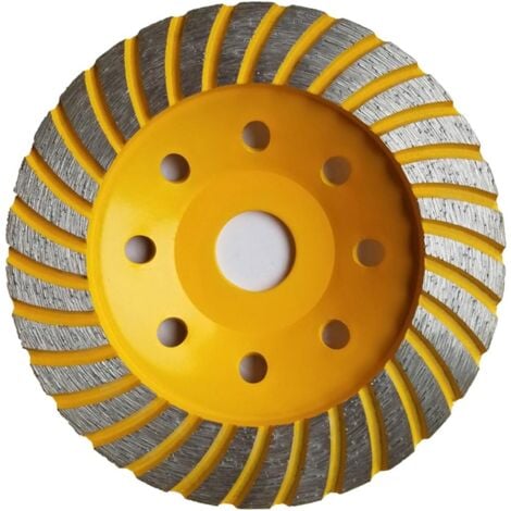 Diamantée de disque abrasif 115 x 22,2 mm, épaisseur 1,8 mm, pour le façonnage des surfaces de la pierre de ciment, du béton, du granit, de la pierre  des carreaux de maçonnerie