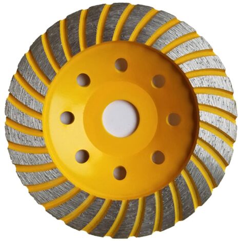Diamantée de disque abrasif 115 x 22,2 mm, épaisseur 1,8 mm, pour le façonnage des surfaces de la pierre de ciment, du béton, du granit, de la pierre  des carreaux de maçonnerie