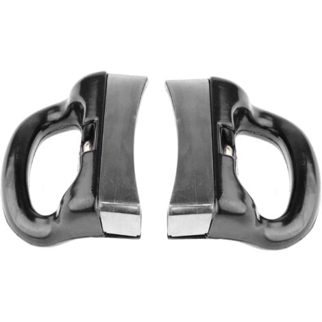 READCLY-2 Pcs Poignée pour Autocuiseur Poignée de Support Latérale pour Autocuiseur Poignées en Bakélite Noires de Remplacement avec Poignée en Bakélite pour Casseroles
