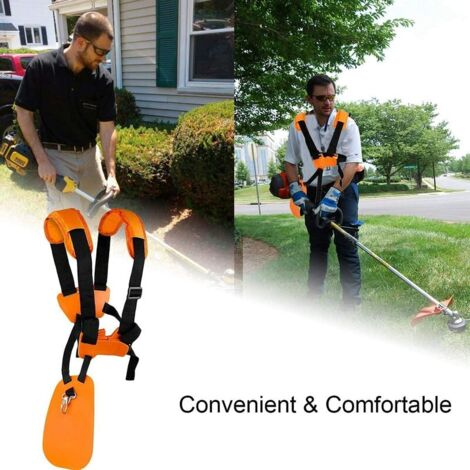 Brans de force réglables, bandes de faisceau de machines de coupe à l'herbe pratique et confortables, adaptées aux accessoires pour les machines à tonte / machines à élagage / machines à élagage