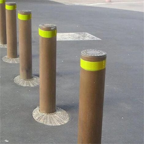 2Pcs Jaune Fluorescent 5cm 3M pour coller et couper - ruban réfléchissant résistant aux intempéries - ruban adhésif d'avertissement, réfléchissant et auto - adhésif - marquage sécurisé