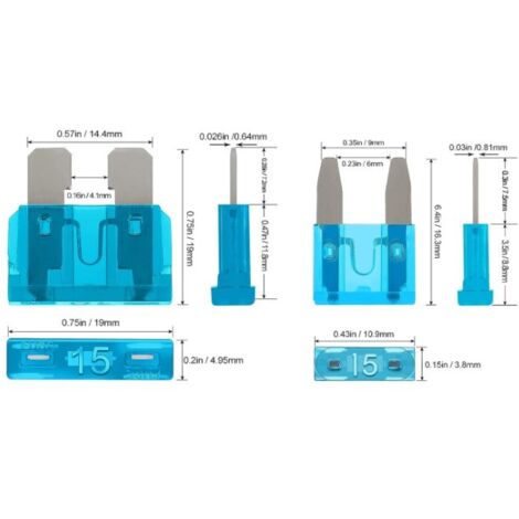 168Pcs Fusible Voiture Set - pour Fusibles Auto/Truck/RV/Camion/Moto (2A 3A 5A 7.5A 10A 15A 20A 25A 30A 35A 40A) -  Mini fusibles de voiture et fusibles de voiture standard