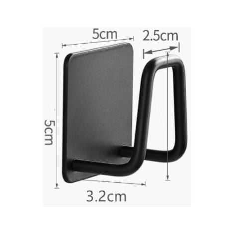 2 Pièces Porte Eponge Evier Cuisine, Porte Eponge Evier Auto Adhesif, 304 INOX, Support Eponge INOX, Support Eponge Evier Cuisine pour Le Rangement de Cuisine et Salle de Bain