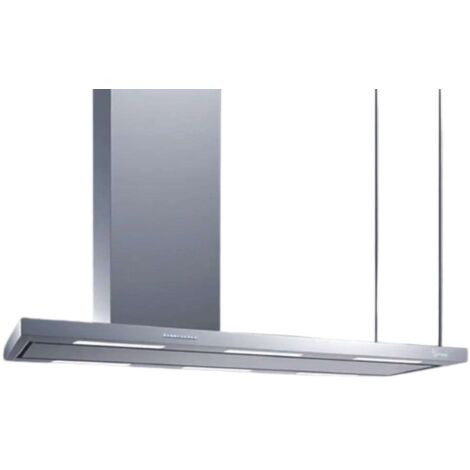 CAMPANA ELEA ISOLA cm. 116x60 chimenea izquierda - Acero inoxidable - 800 m3/h