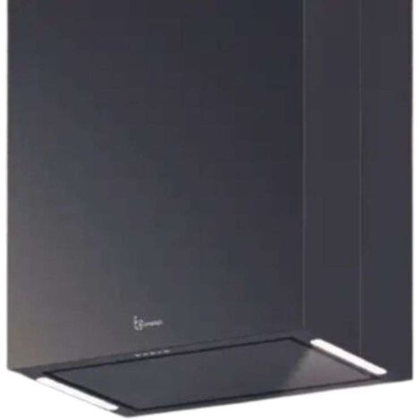 CAMPANA GINZA ISOLA cm. 60x40 - Negra - 800 m³/h