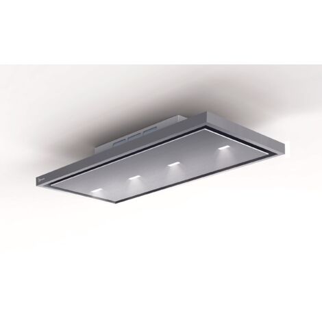 CAMPANA GEA FREE cm. 90X60 - Acero inoxidable - 900 m3/h (1/3)