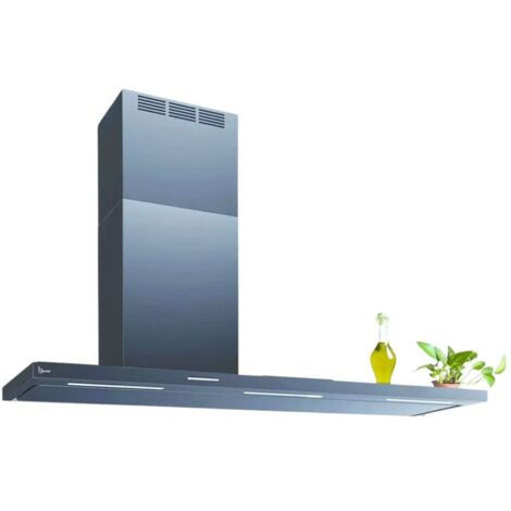 CAMPANA ELEA PARETE cm.180x50 Chimenea derecha -Acero inoxidable - 900 m3/h