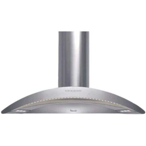 CAMPANA ARCADIA cm. 90 - Acero inoxidable - 800 m3/h