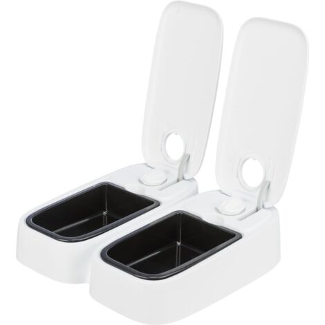 Trixie 24372 Futterautomat TX2 2x300ml / 27x7x24cm