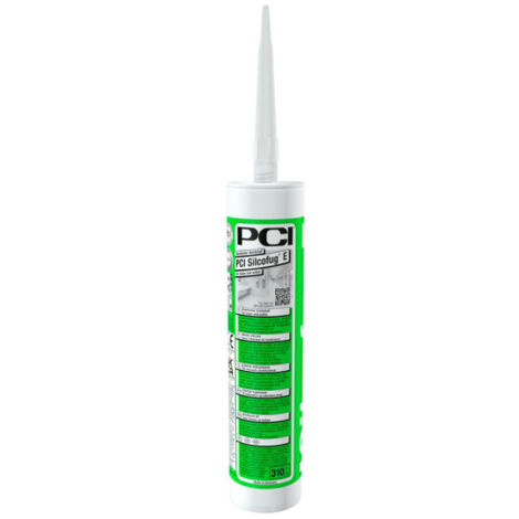 PCI Silcofug E Silicone intérieur & extérieur 310 ml gris clair