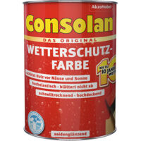 Peinture de protection contre les intempéries Consolan 2,5 l gris anthracite