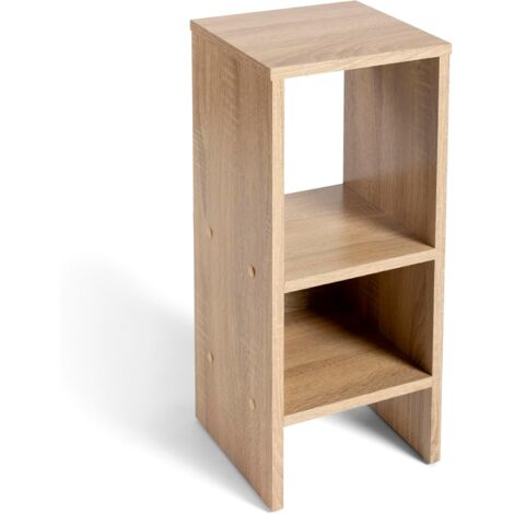 Mesita de Noche con estante Aitana  60x24x24cm  Taupe