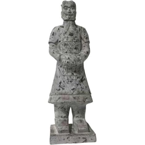 Estatua Guerrero Xian de Terracota 120 cm Decoración Oriental