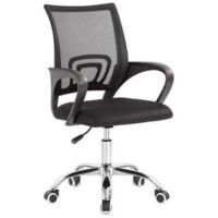 Silla Escritorio Riga Giratorio 360º Negro