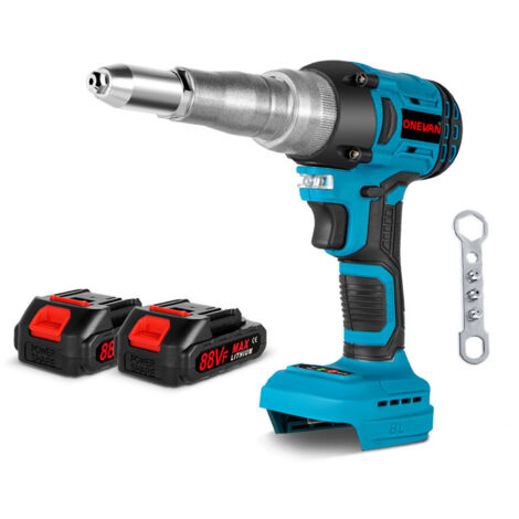 20000N senza spazzole Rivettatrici elettriche portatili 2.4-5.0mm con 2 Batterie