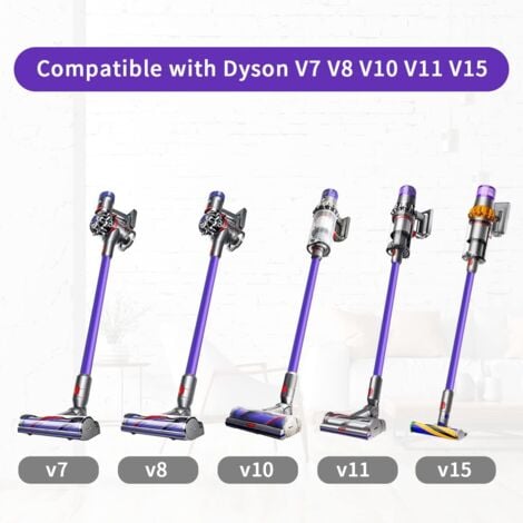 Tube d'extension de Rechange pour Dyson v11 V15 V10 V7 V8 Aspirateur Sans Fil, Tube Rallonge en Aluminium Baguette Extensible，Accessoire pour aspirateur (Violet.)