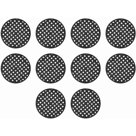 10 Stück Blumentopf Drainagenetze - Wiederverwendbare Glasfaser-Netzpolster 30x20cm Für Bessere Wasserablauf