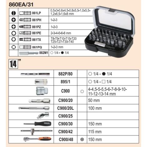 Valigetta Attrezzi Beta BW 2054E-128 - 128 Utensili Assortiti, Per Manutenzione E Fai Da Te - Foto 5