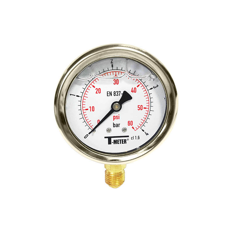 Manomètre à boîtier ABS Secs (-20/+60°C) Ø50 à 100mm raccordement