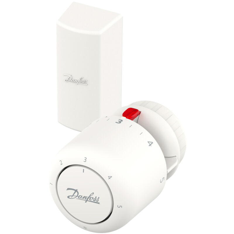 DANFOSS Tête Aero pour corps RA, technologie gaz, sonde déportée 015G4592