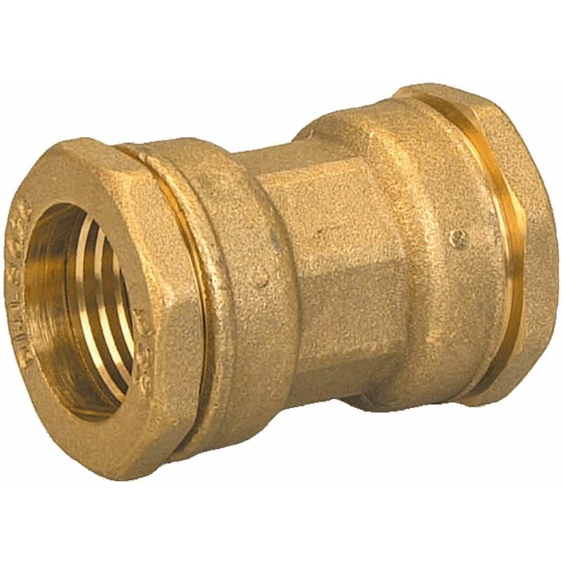 Jonction laiton égale compression ACS PE Ø25