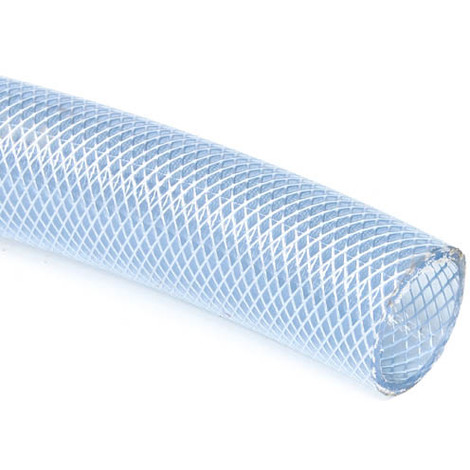 Tuyau flexible transparent antistatique renforcé longueur 6 mètres
