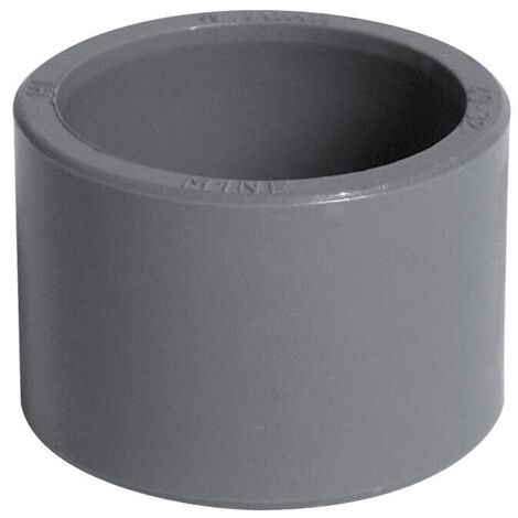 Nicoll – Raccord d'évacuation PVC mâle-femelle 80/40 – Montage facile à coller – Circonférence femelle anti-ovalisation – Longueur 47mm (1/9)