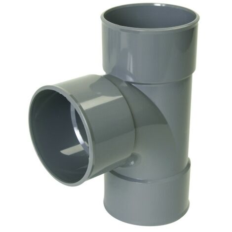 Nicoll – Culotte PVC femelle-femelle 87°30 – Raccord évacuation Ø125 mm – À emboîter – Conception lisse pour évacuation optimale - BX188