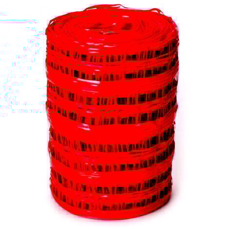 Grillage avertisseur NF rouge EDF largeur 30cm - 100 mètres