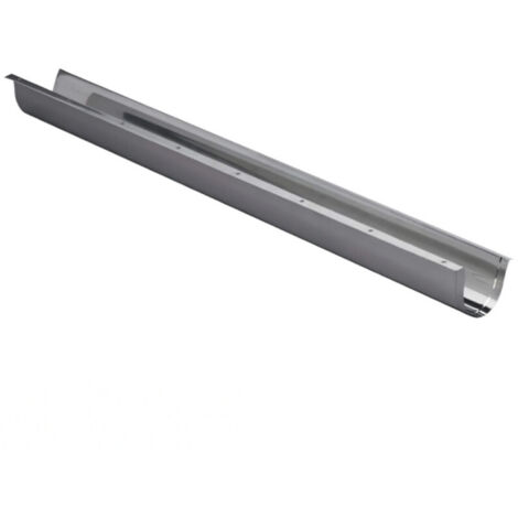 TEN – Goulotte inox de protection pour tuyaux de gaz diamètre 36 mm – Largeur 70 mm – Longueur 1 m – 999070