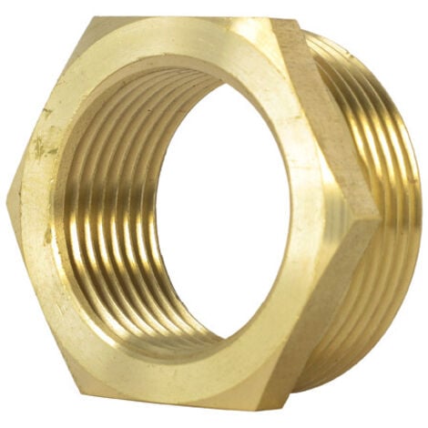 Raccord Laiton à Visser Siège Plat Réduction Mâle Mâle