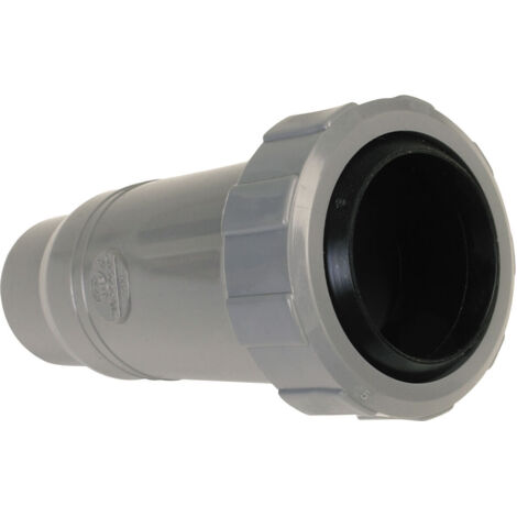 Nicoll – Manchon de dilatation démontable mâle femelle 40mm – Joint de dilatation PVC – Pour réseaux d'évacuation gravitaires – Installation facile