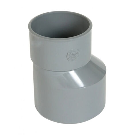 Nicoll – Réduction extérieure excentrée en PVC Ø100/50 – Raccord mâle-femelle – Hauteur 110 mm – Pour évacuation efficace (1/3)