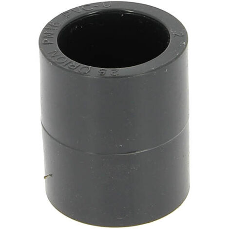 Manchon PVC pression femelle-femelle Ø25