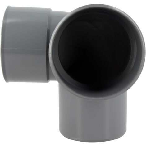 Coude PVC Nicoll CT22 20° - Femelle/Femelle - Parfait Pour Vos Installations De Vidange