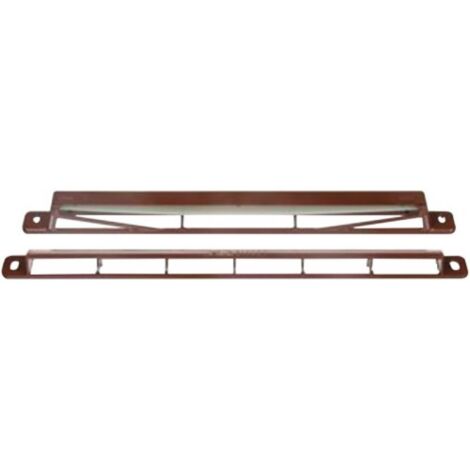 Nicoll – Kit aérau/acoustique marron module 22 – Isolement acoustique 36 dB – Régulateur extérieur et déflecteur intérieur inclus – Pour menuiseries en bois, PVC, aluminium