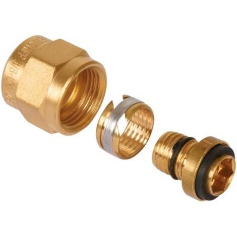 Watts – Raccord PER à compression Gripp 16 mm – Femelle 1/2 – Montage facile sur tube PER – Joint EPDM intégré pour étanchéité