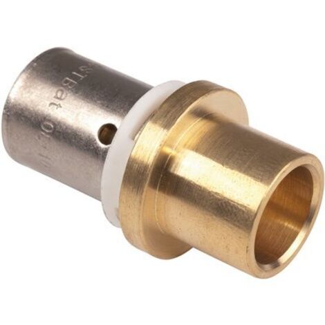 Adaptateur PER à sertir Ø20 - Cuivre à souder Ø22