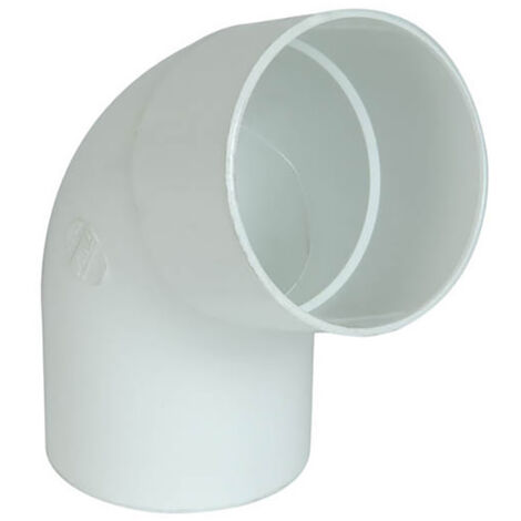 Coude Mâle Femelle 67°30 Ø100 blanc