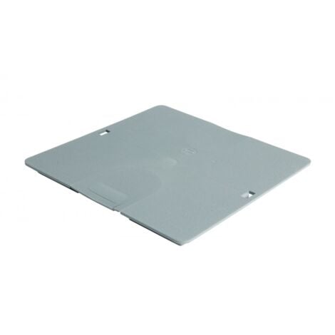 NICOLL Couvercle piéton à clipser pour regard 30x30 gris