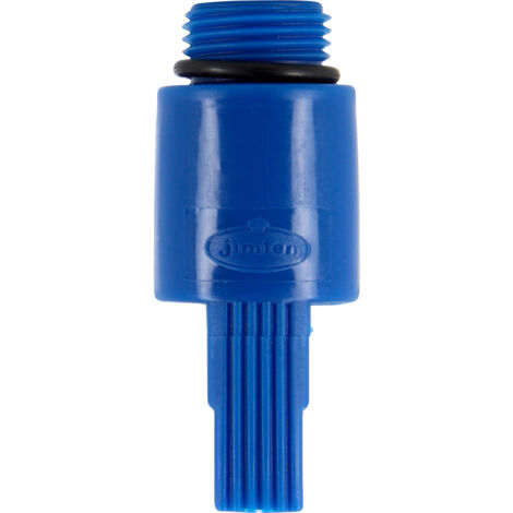 Nicoll – Bouchon d'attente bleu pour tube multicouche Ø16 – Filetage 1/2” – Démontable pour travaux de plomberie – Installation facile par vissage (1/2)