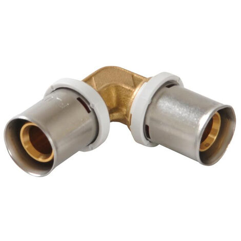 NICOLL Raccord multicouche Coude égal à sertir fluxo 90° Ø50