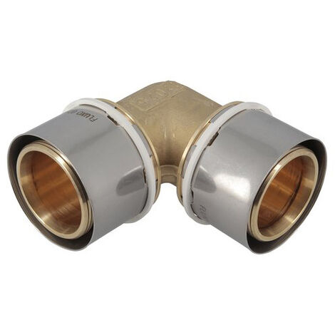 Nicoll – Raccord multicouche coude égal à sertir 90° Ø75 – Connexion étanche pour plomberie – Installation rapide et durable